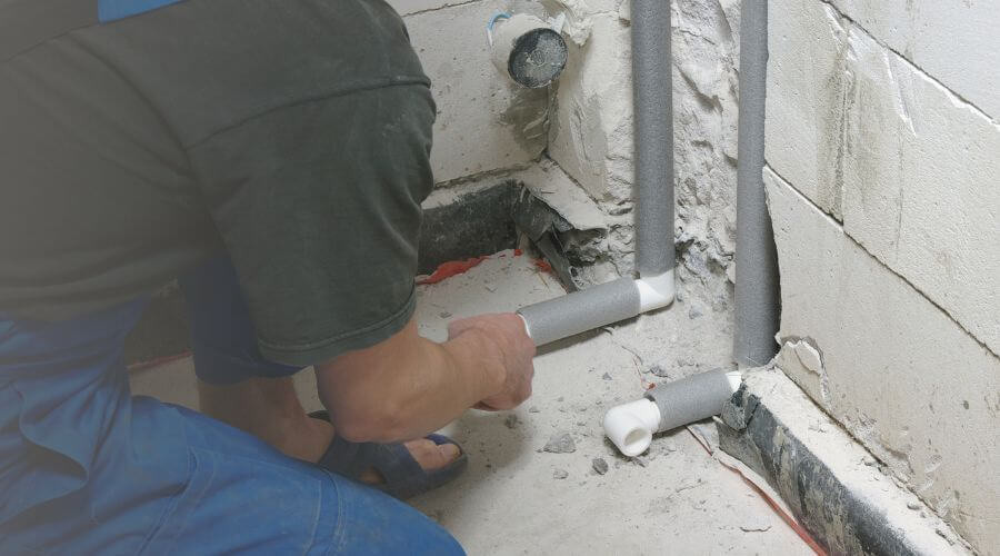 Local tankless water heater installation in Niantic, CT